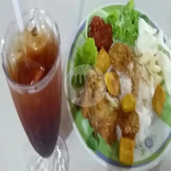 Paket Ayam Penyet | Indah Sari Cafe, Pekanbaru