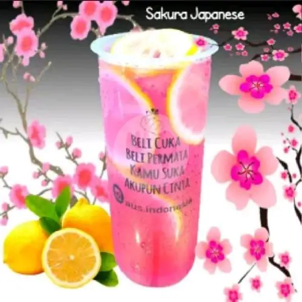 Ice Sakura Japanese Lemonade | Aus, Pengasinan