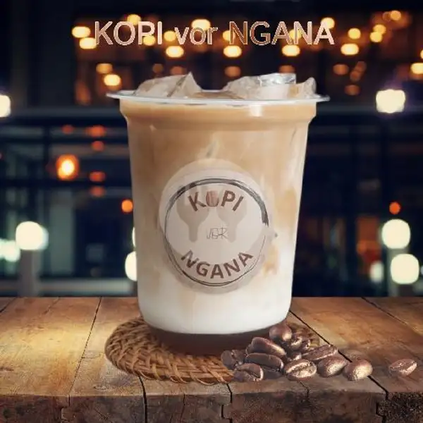 Caramel Coffee Latte | Kopi Vor Ngana
