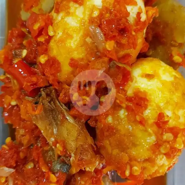 Telur Kentang+ Ikan Asin | Lontong VII koto Talago