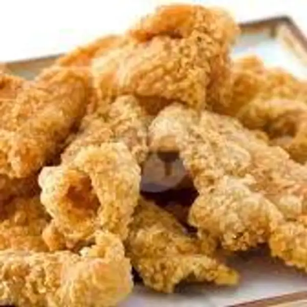 Indomie Goreng + Kulit Crispy | Ayam Geprek Farish, Tlogosari Kulon