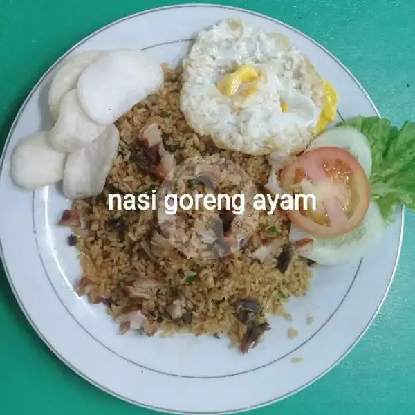 Nasi Goreng Ayam + Telur | Nasi Goreng dan Mie Tektek Dendeng Badaruak, Jalan Lobak