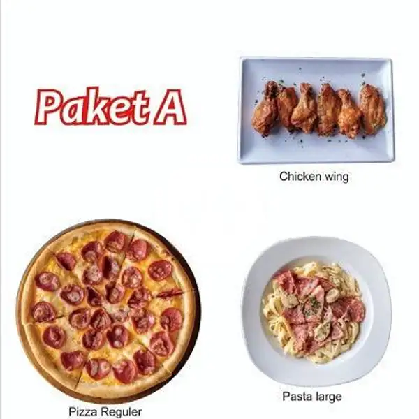 Paket Combo A | Pizza Boxx, Kahfi