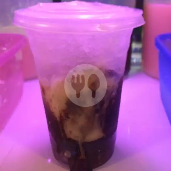 vanilla lechy blueberry | Ice Pudding Lophe Lophe, Pabean Cantian