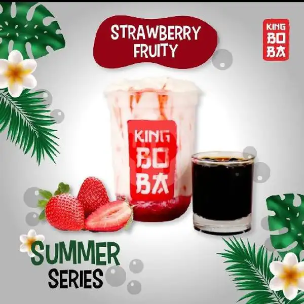 Strawberry Fruity Jam | King Boba, Festival Citylink