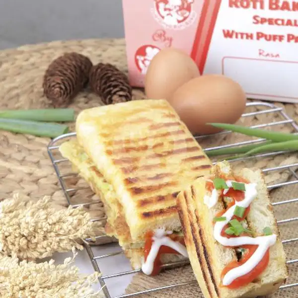 Roti Bakar Special Telur | Papa Haus, Cilacap Tengah
