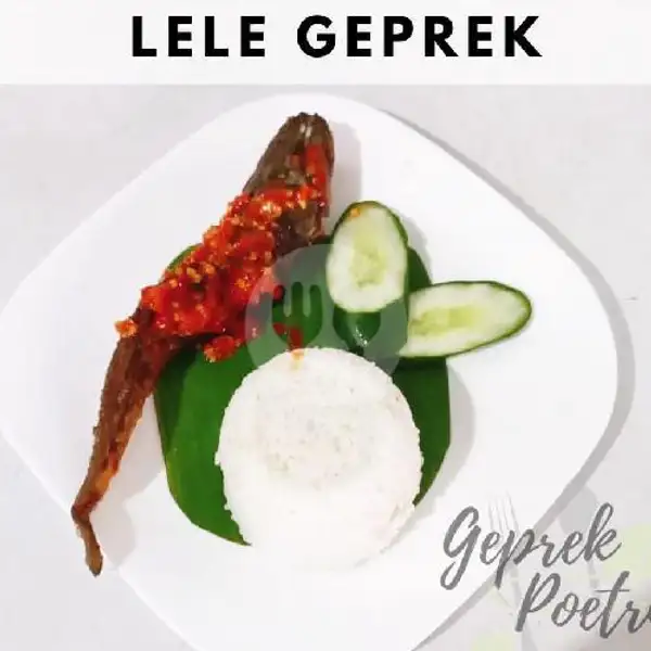 Lele Geprek + Nasi | Geprek Poetri Nangka