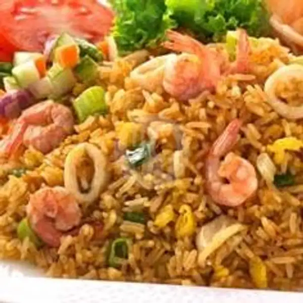 Nasi Goreng Seafood + Petai | Nasi Goreng Ganas, Wonocolo
