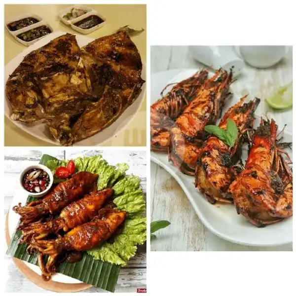 Bakar 2 | Seafood Rakyat, Seafood Ngamprak, Esbuah