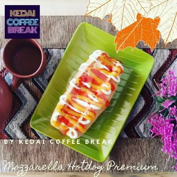 Mozzarella Hotdog Premium | Kedai Coffee Break, Curug