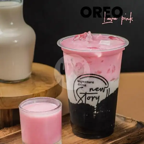 Oreo Lava Pink | NEW STORY, SEMARANG