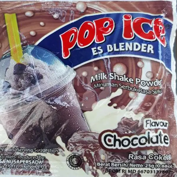 Es Pop Ice Coklat | Warung Soto Mamah Hafidz, Benda