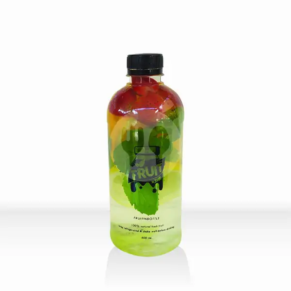 Mint, Orange, Strawberry 600ml | Fruit in Bottle Juice, Komodo