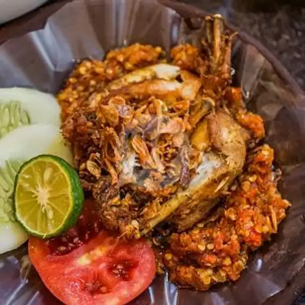 Ayam Sambal Korek + Nasi | Hot Chicken Dinner, Pekanbaru