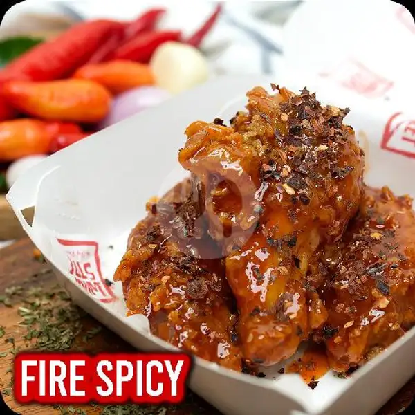 Fire Spicy x3 | Wings Street Kukusan ala Chef Rama