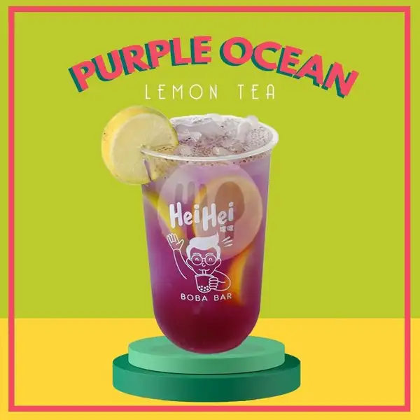 Purple Ocean Lemon Tea | HeiHei, Lampung