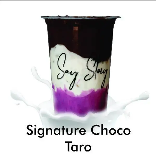 Signature Choco Taro | Telur Gulung, Corndog Tee Gart, Kopo