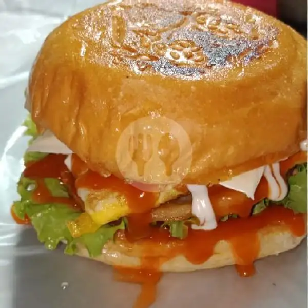 Burger Premium | Warung Anggita, Kelapa