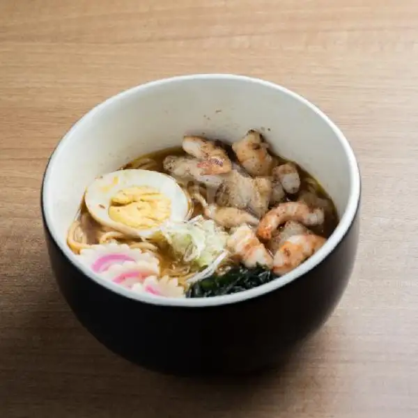 seafood miso ramen | Desushi Restaurant, Pattimura