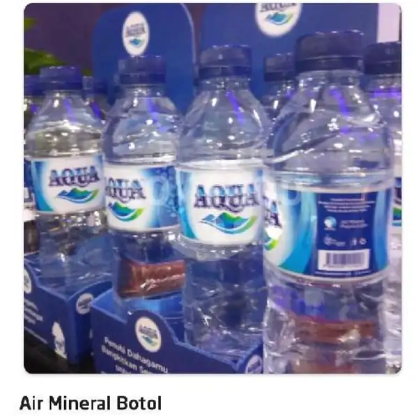 Air Mineral Botol | Ayam Penyet Jakarta, Dr Mansyur