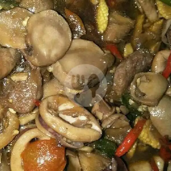 Sotong Cah Jamur | Warung Makan Sosro Sudarmo, Nongsa