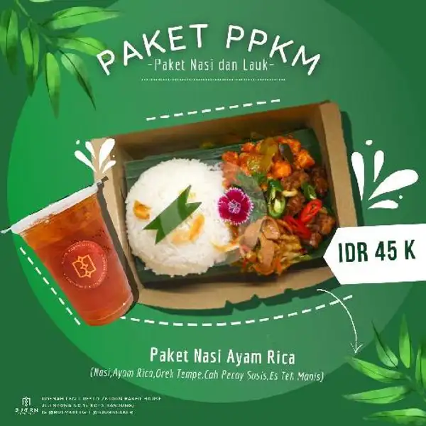 Paket PPKM Ayam Rica | ROEMAH LEGIT EMBONG