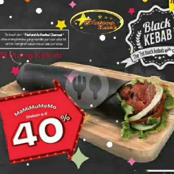 Black Kebab Bsr | Bintang Kebab, Jl. Prof. Moh. Yamin