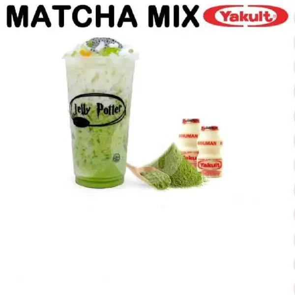 Matcha Mix Yakult | Jelly Potter Sudirman 186
