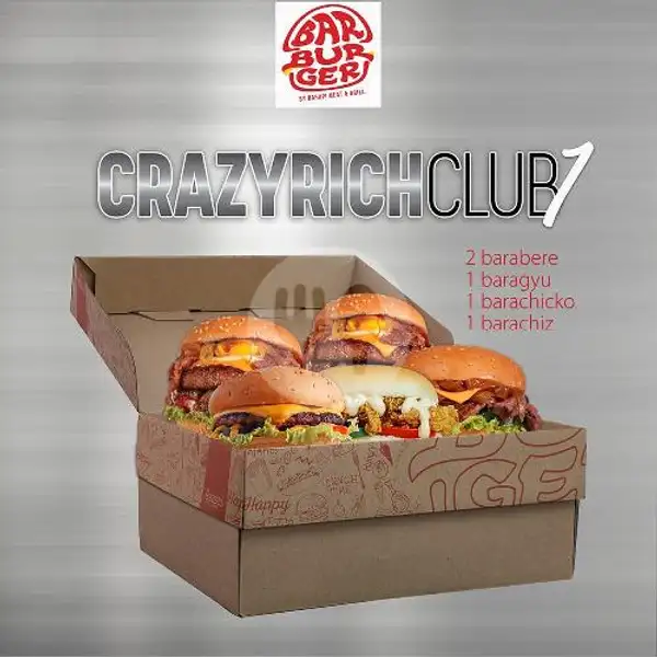 Crazy Rich Club 1 | Bar Burger By Barapi, Tomang