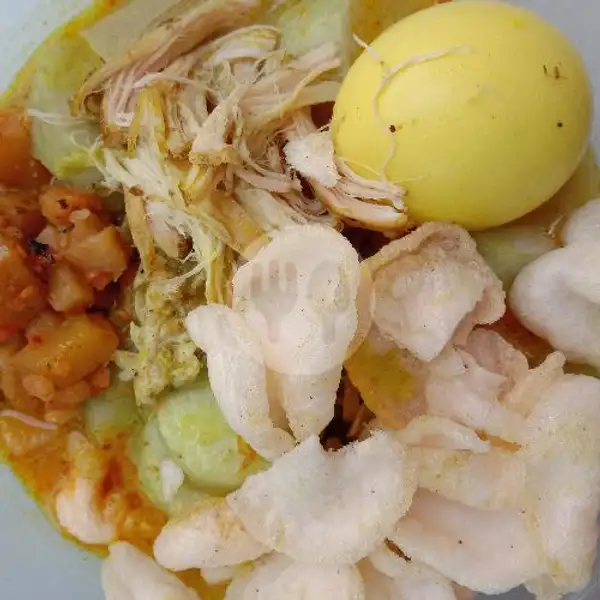 Lontong Opor ( Paket 1) Telur Ayam Suwir Sambal Kentang Plus Krupuk | Mbk Winda Lontong Opor/lontong Sayur Dan Nasi Kuning, Kemasan