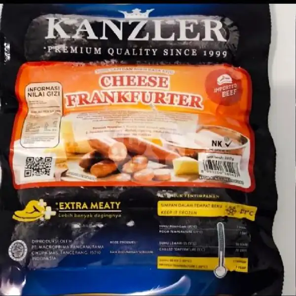 Kanzler Chese Frankturer | Rafan Frozen Food