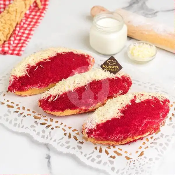 Red Velvet Cheese Bread | Nairayya Bakery