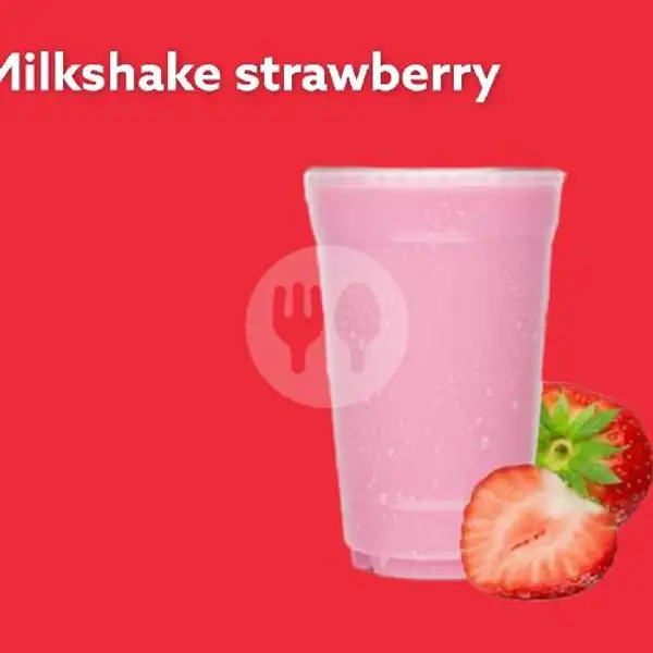 Milkshake Strawberry | Sultan Steak Sawojajar