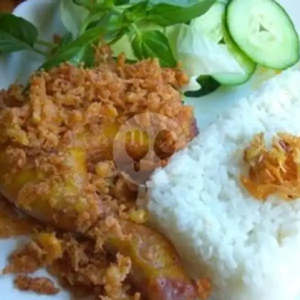 Ayam Goreng Kremes+Nasi, Bonus Tempe | PECEL LELE SUZI JAYA