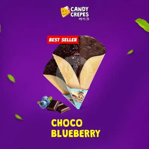 Choco Blueberry | Candy Crepes, Jl. Bendungan Sigura-gura, Sumbersari Lowokwaru Kota Malang 