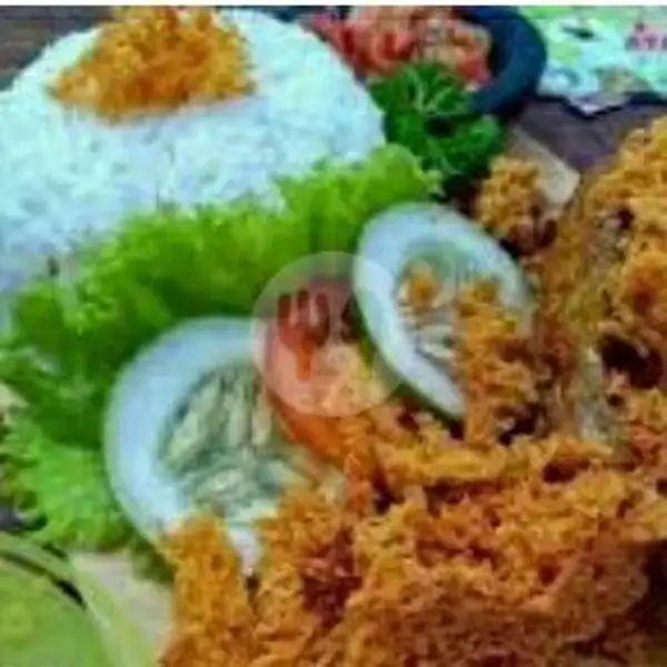Nasi + Ayam Kremes Sultan + Susu Kedelai | Berkah Subsidi