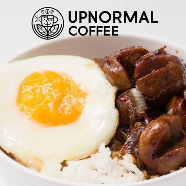 Nasi Bakso Masak Kecap Manis + Telur | Warunk Upnormal, Puputan Raya