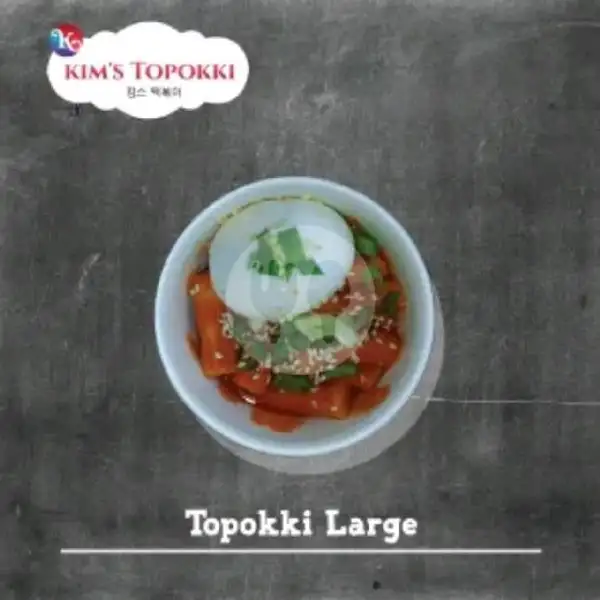 Topokki Large + 1 Telur | Naruto Topokki/Kims Topokki 