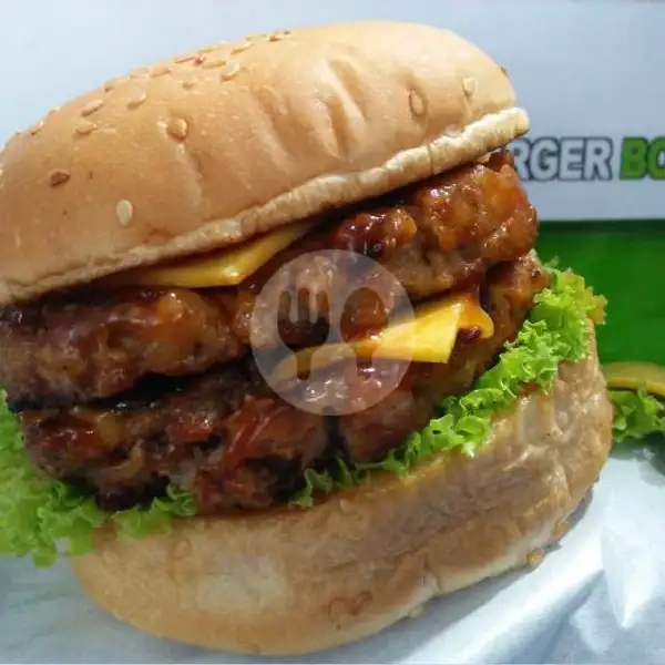 Double Beef Cheese | Burger Borju Citayam