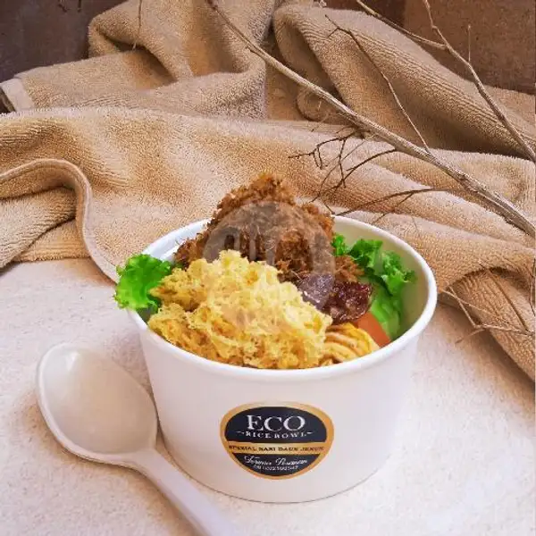 ( Mini) Rice Bowl, Ayam Goreng Lengkuas | Eco Rice Bowl, Tukad Melangit