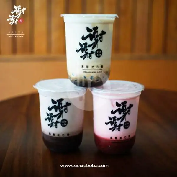 Paket Trio Creamy (JasMoRed) | Xie Xie Boba, Rinjani