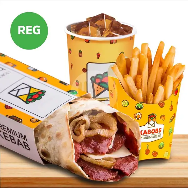 Reg Kenyang Beef Cheese Kebab | KABOBS - Premium Kebab, BTC Fashion Mall