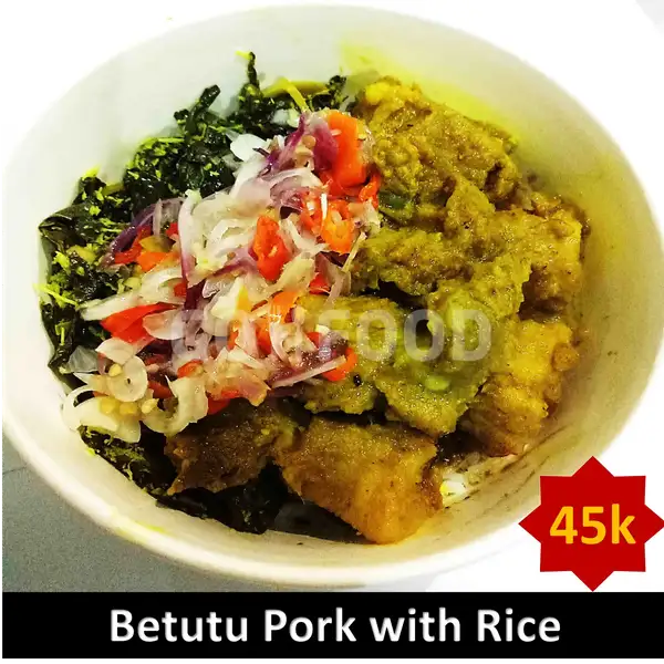 Betutu Pork With Rice | Porky Brothers, Boxx In