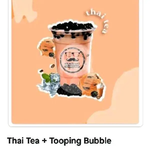 Thai Tea Topping Bubble Chocochip | Star Milkshake, Sekupang