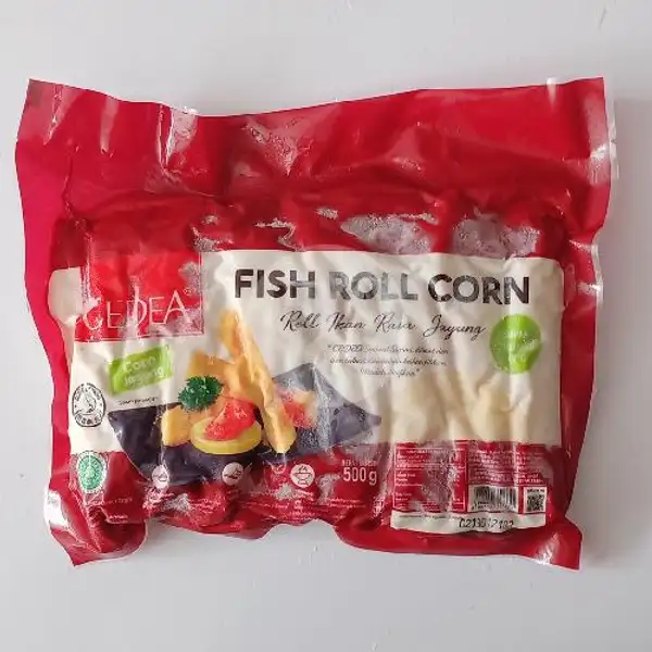 Cedea Fish Roll Corn 500gr | Frozen Food Rico Parung Serab