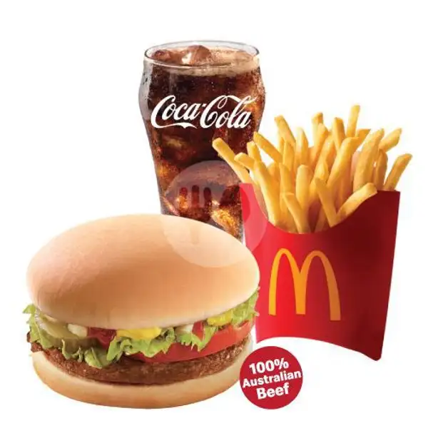 PaHeBat Beef Burger Deluxe, Medium | McDonald's, TB Simatupang
