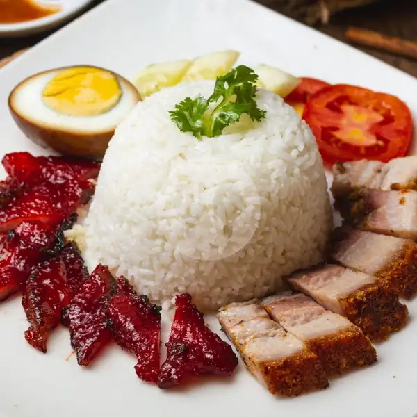 Nasi Campur Favorit | Chasio Garing Madu Hoksiong, Tidar