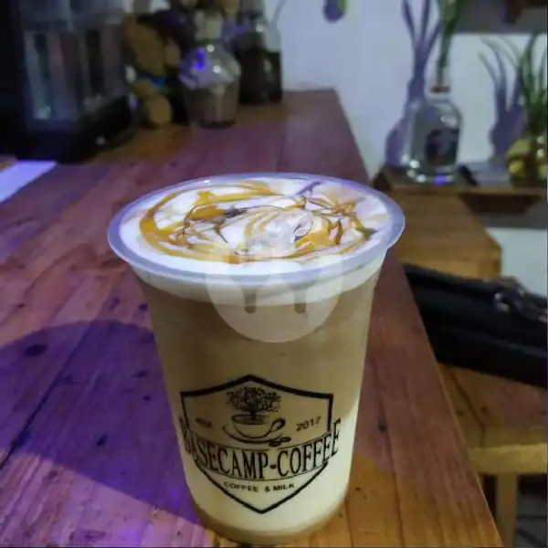 Es Kopi Tanjakan Cinta ( Coffee Layer ) | Basecamp Coffe, Sidorejo
