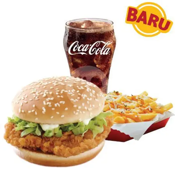 McSpicy Burger McFlavor Set | McDonald's, Kartini Cirebon
