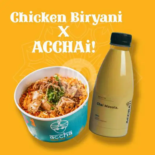 1 Chicken Biryani + 1 ACCHAi! | Accha - Indian Soul Food, Depok